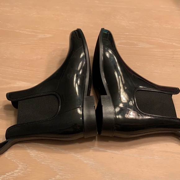 Chelsea Rain boots Black Size 8 look new - Picture 5 of 8